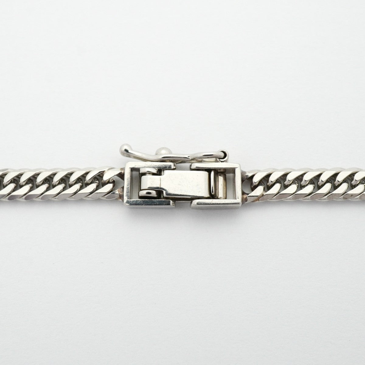 【6khd0117】喜平 ネックレス Pt850 プラチナ 6面 ダブル 60.3cm 30.3g キヘイ【中古】メンズ レディース ユニセックス