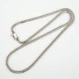 【6khd0118】喜平 ネックレス Pt900 プラチナ 6面 ダブル 51cm 30.4g キヘイ【中古】メンズ レディース ユニセックス