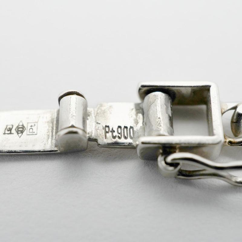 【6khd0118】喜平 ネックレス Pt900 プラチナ 6面 ダブル 51cm 30.4g キヘイ【中古】メンズ レディース ユニセックス