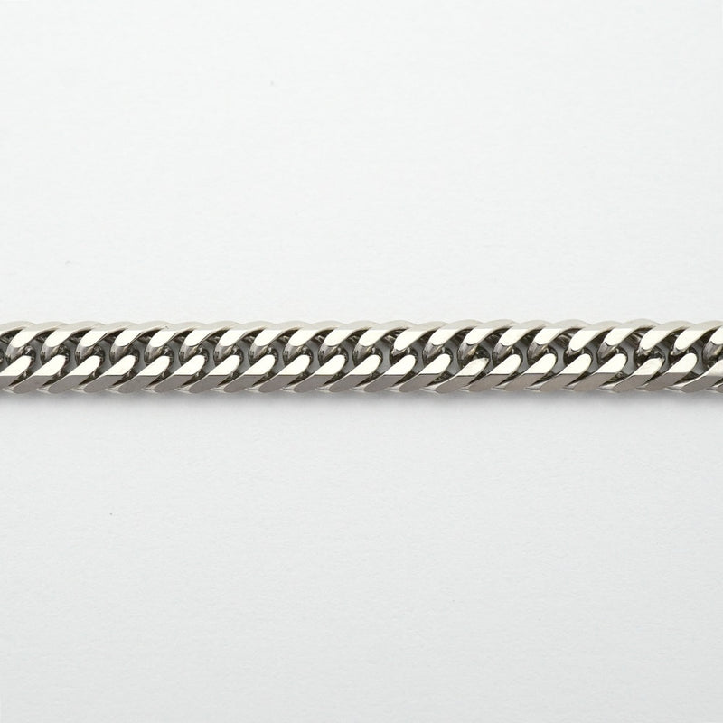 【6khd0120】喜平 ブレスレット Pt850 プラチナ 6面 ダブル 18.5cm 10g キヘイ【中古】メンズ レディース ユニセックス