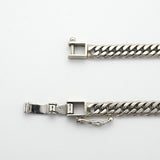 【6khd0120】喜平 ブレスレット Pt850 プラチナ 6面 ダブル 18.5cm 10g キヘイ【中古】メンズ レディース ユニセックス