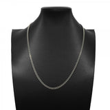 【6khd0121】喜平 ネックレス Pt850 プラチナ 8面 シングル 52.5cm 30g キヘイ【中古】メンズ レディース ユニセックス