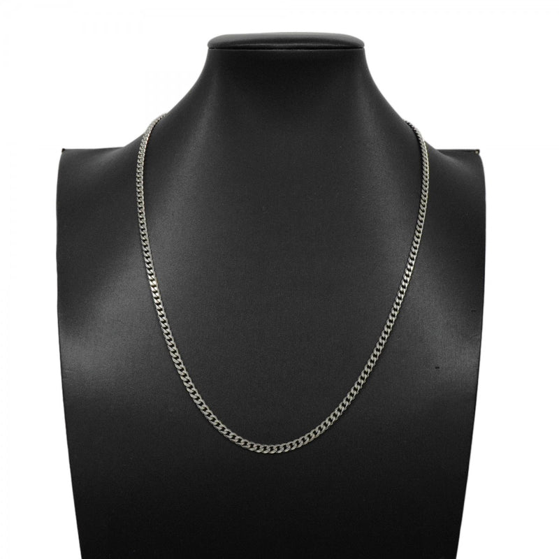 【6khd0121】喜平 ネックレス Pt850 プラチナ 8面 シングル 52.5cm 30g キヘイ【中古】メンズ レディース ユニセックス