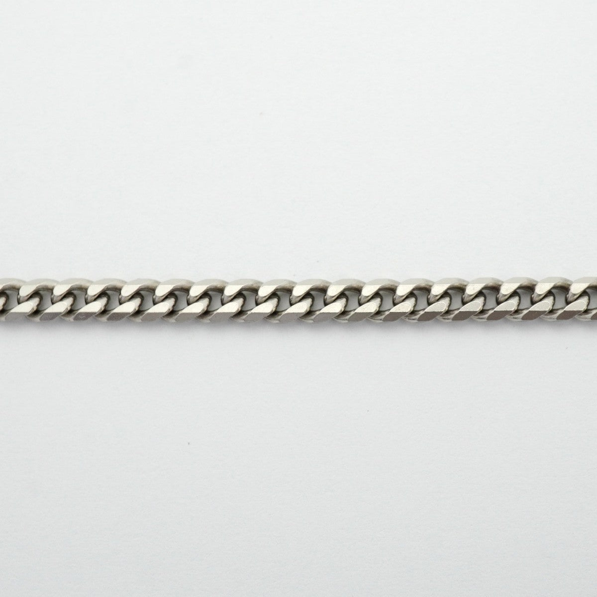 【6khd0121】喜平 ネックレス Pt850 プラチナ 8面 シングル 52.5cm 30g キヘイ【中古】メンズ レディース ユニセックス
