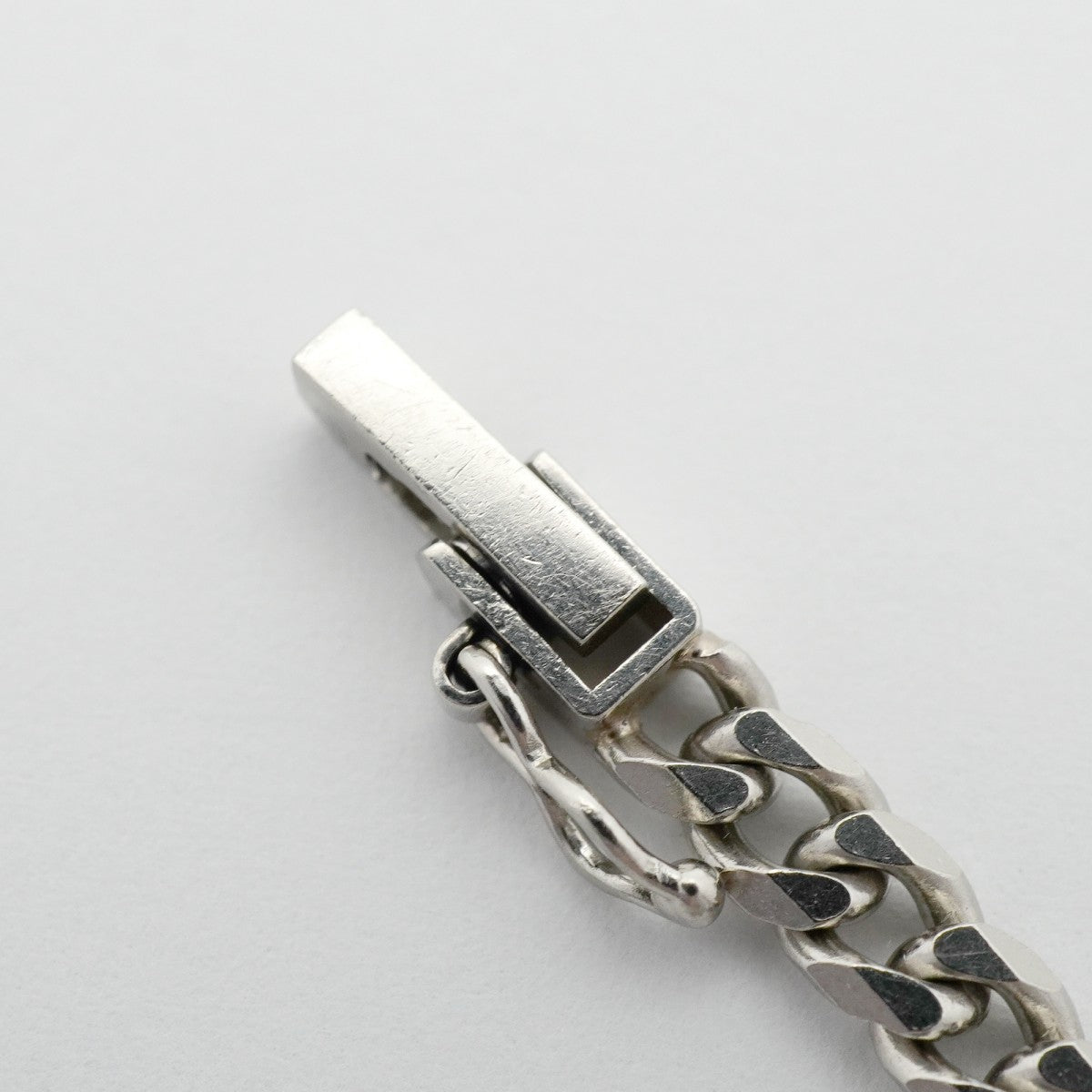 【6khd0121】喜平 ネックレス Pt850 プラチナ 8面 シングル 52.5cm 30g キヘイ【中古】メンズ レディース ユニセックス