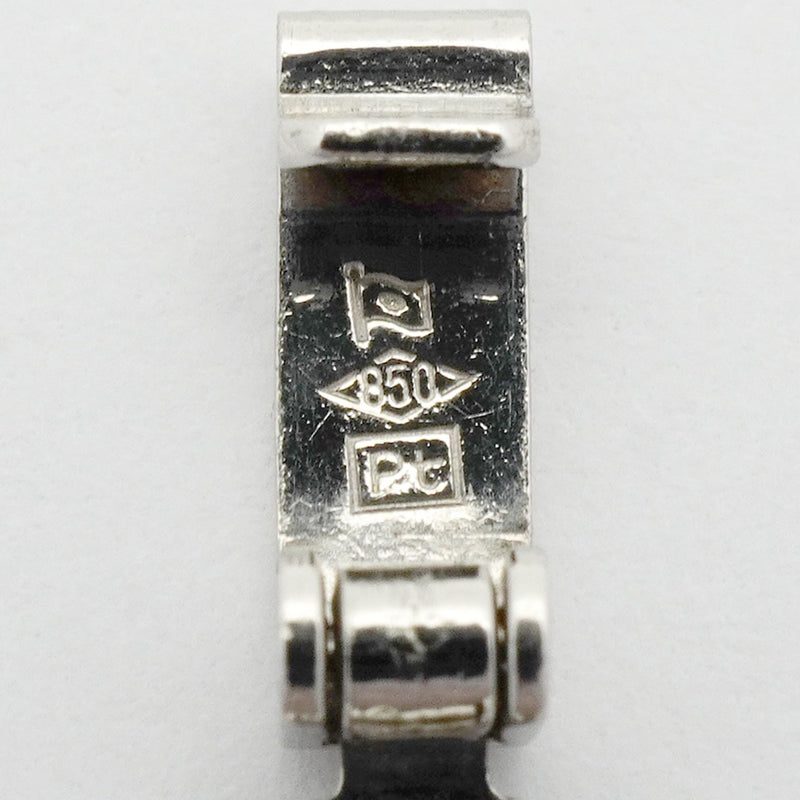 【6khd0122】喜平 ネックレス Pt850 プラチナ 2面 シングル 50.4cm 50.2g キヘイ【中古】メンズ レディース ユニセックス