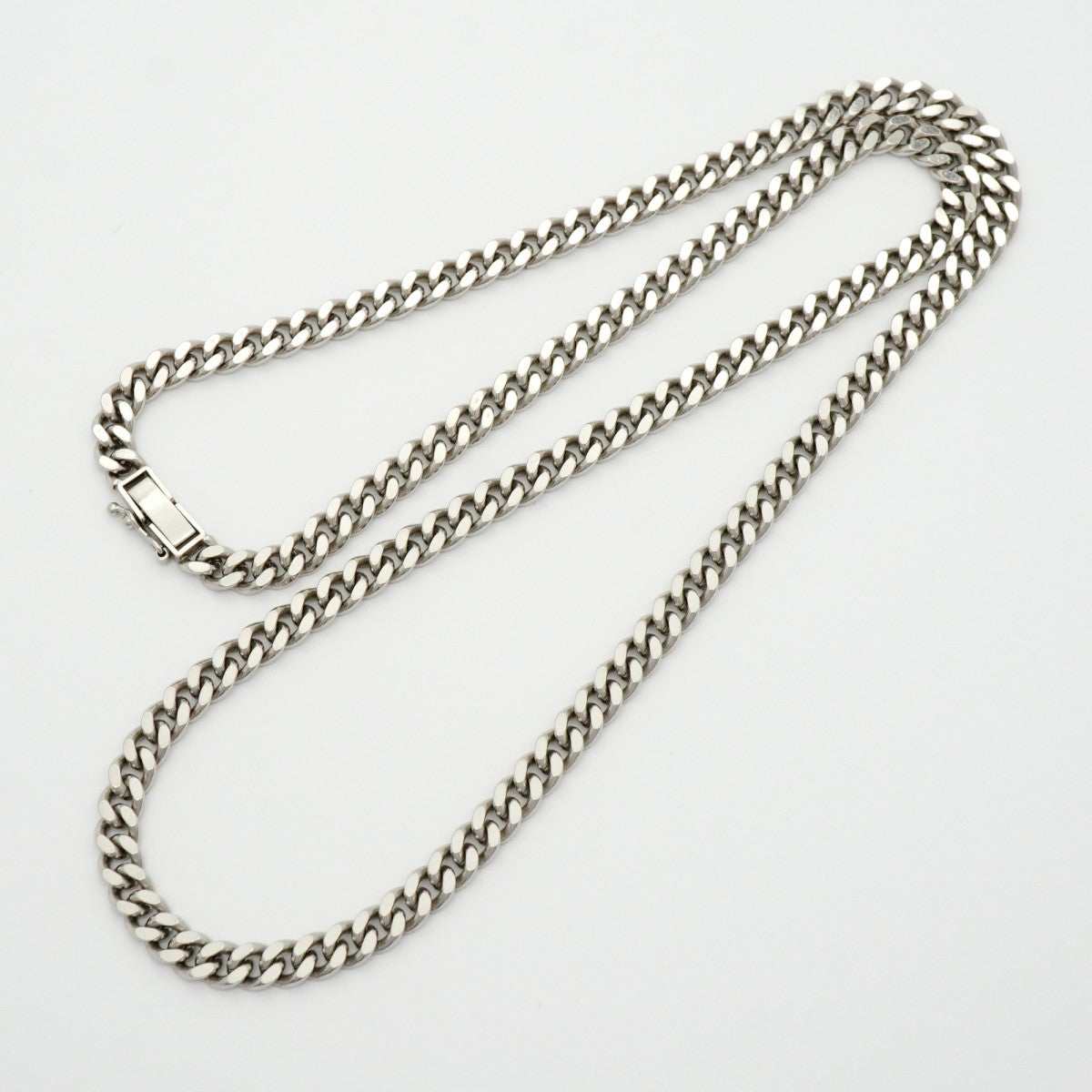 【6khd0122】喜平 ネックレス Pt850 プラチナ 2面 シングル 50.4cm 50.2g キヘイ【中古】メンズ レディース ユニセックス