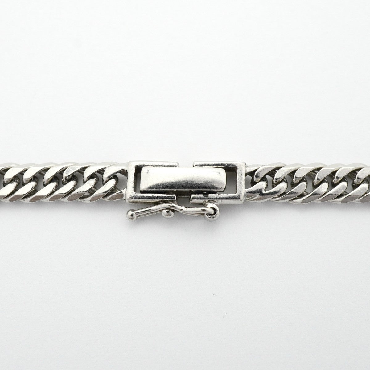 【6khd0123】喜平 ネックレス Pt850 プラチナ 6面 ダブル 51.2cm 30.4g キヘイ【中古】メンズ レディース ユニセックス