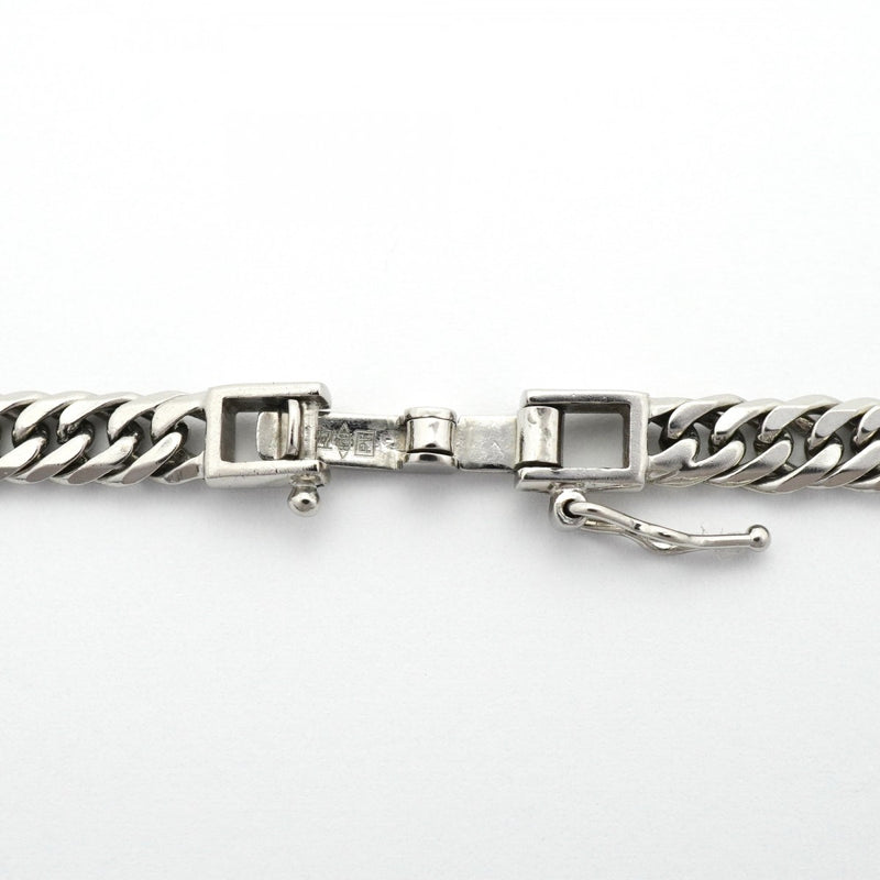 【6khd0123】喜平 ネックレス Pt850 プラチナ 6面 ダブル 51.2cm 30.4g キヘイ【中古】メンズ レディース ユニセックス