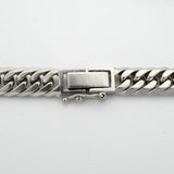 【6khe0002】喜平 ブレスレット Pt900 プラチナ 6面 ダブル 20.6cm 30.2g キヘイ【中古】メンズ レディース ユニセックス