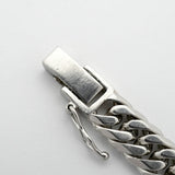 【6khe0002】喜平 ブレスレット Pt900 プラチナ 6面 ダブル 20.6cm 30.2g キヘイ【中古】メンズ レディース ユニセックス