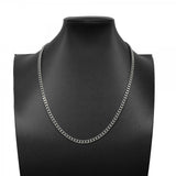 【6khe0003】喜平 ネックレス Pt850 プラチナ 8面 シングル 50.5cm 50.6g キヘイ【中古】メンズ レディース ユニセックス