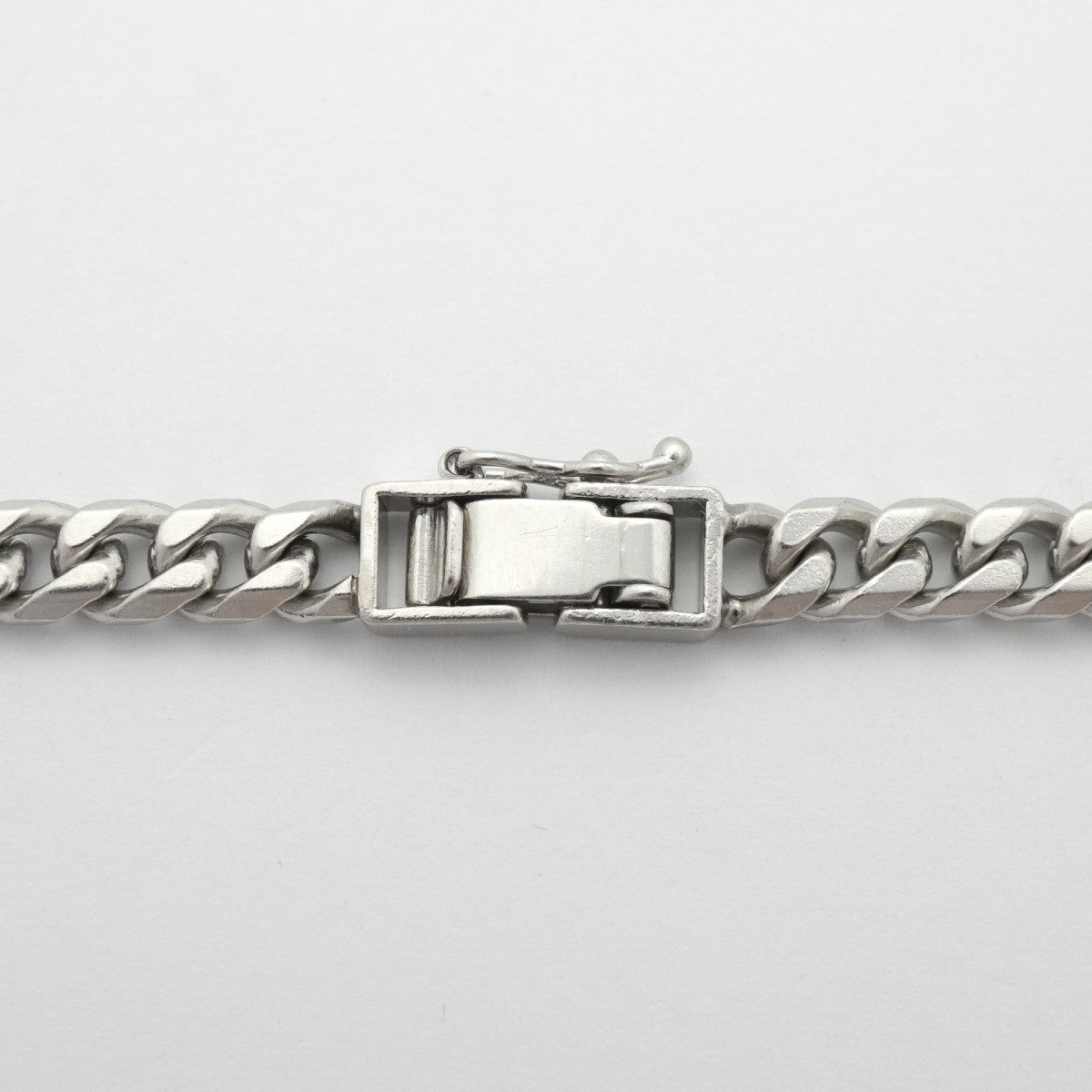 【6khe0003】喜平 ネックレス Pt850 プラチナ 8面 シングル 50.5cm 50.6g キヘイ【中古】メンズ レディース ユニセックス
