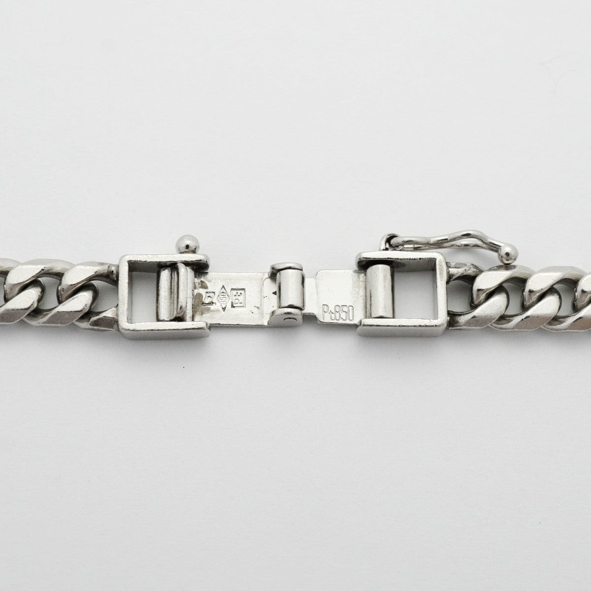 【6khe0003】喜平 ネックレス Pt850 プラチナ 8面 シングル 50.5cm 50.6g キヘイ【中古】メンズ レディース ユニセックス