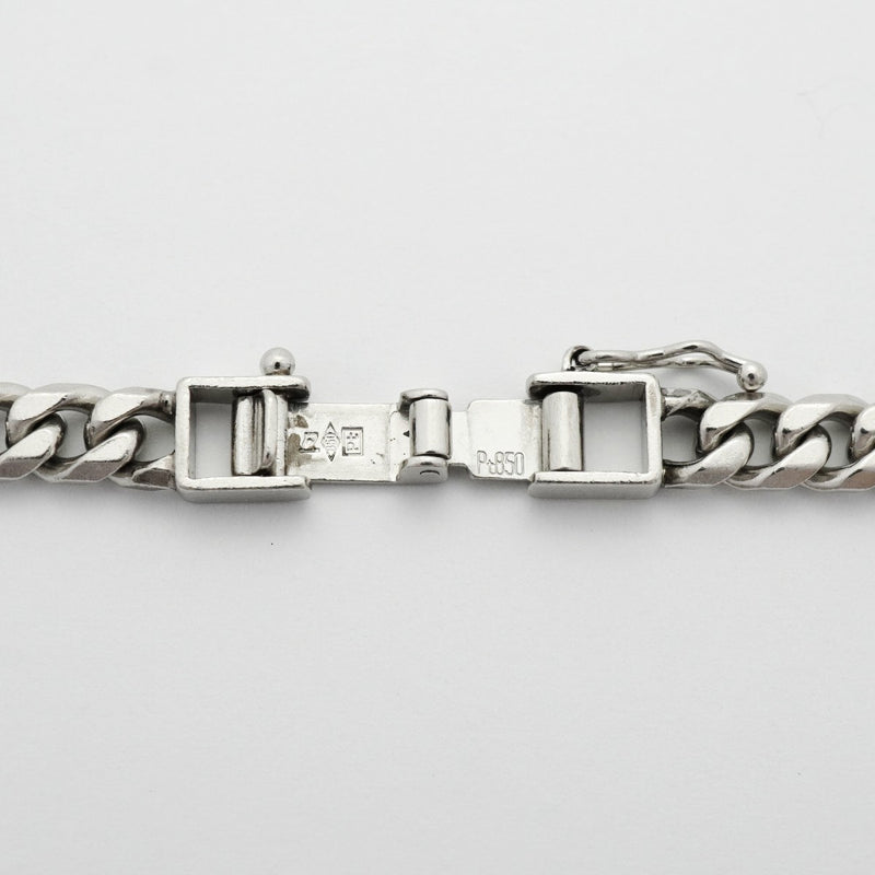 【6khe0003】喜平 ネックレス Pt850 プラチナ 8面 シングル 50.5cm 50.6g キヘイ【中古】メンズ レディース ユニセックス