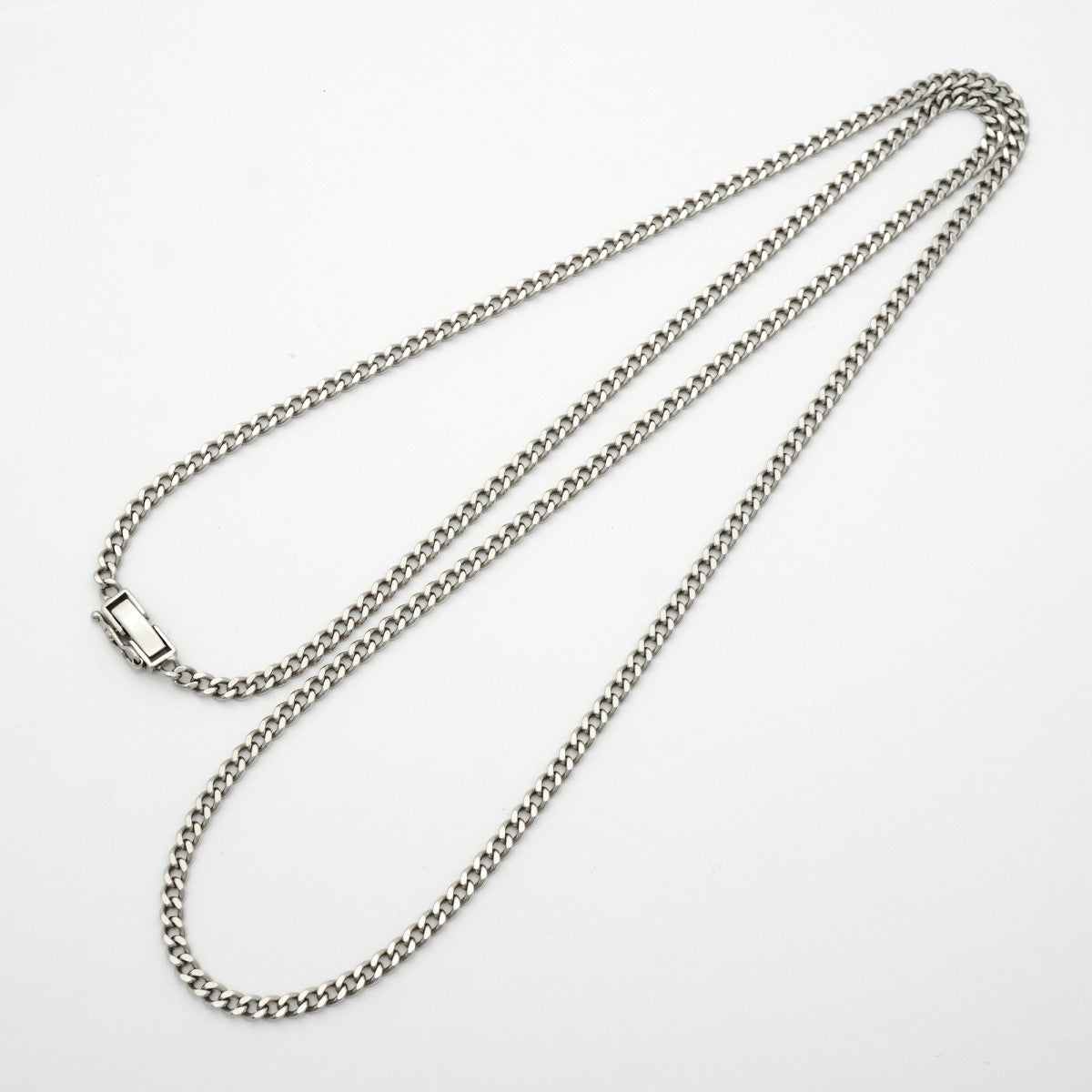 【6khe0004】喜平 ネックレス Pt850 プラチナ 2面 シングル 68.1cm 29.2g キヘイ【中古】メンズ レディース ユニセックス