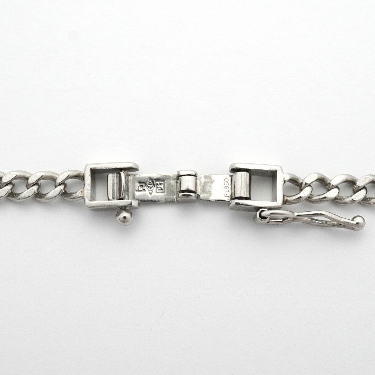 【6khe0004】喜平 ネックレス Pt850 プラチナ 2面 シングル 68.1cm 29.2g キヘイ【中古】メンズ レディース ユニセックス