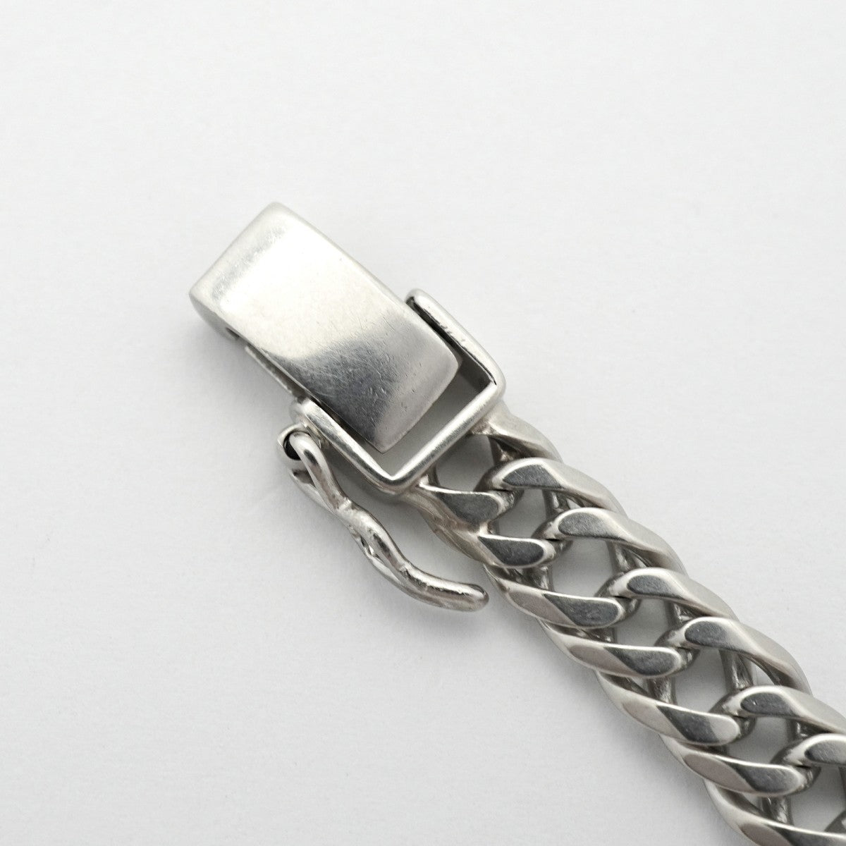 【6khe0005】喜平 ネックレス Pt850 プラチナ 6面 ダブル 55.9cm 48.1g キヘイ【中古】メンズ レディース ユニセックス