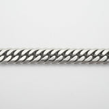 【6khe0006】喜平 ブレスレット Pt850 プラチナ 6面 ダブル 20.4cm 51.9g キヘイ【中古】メンズ レディース ユニセックス