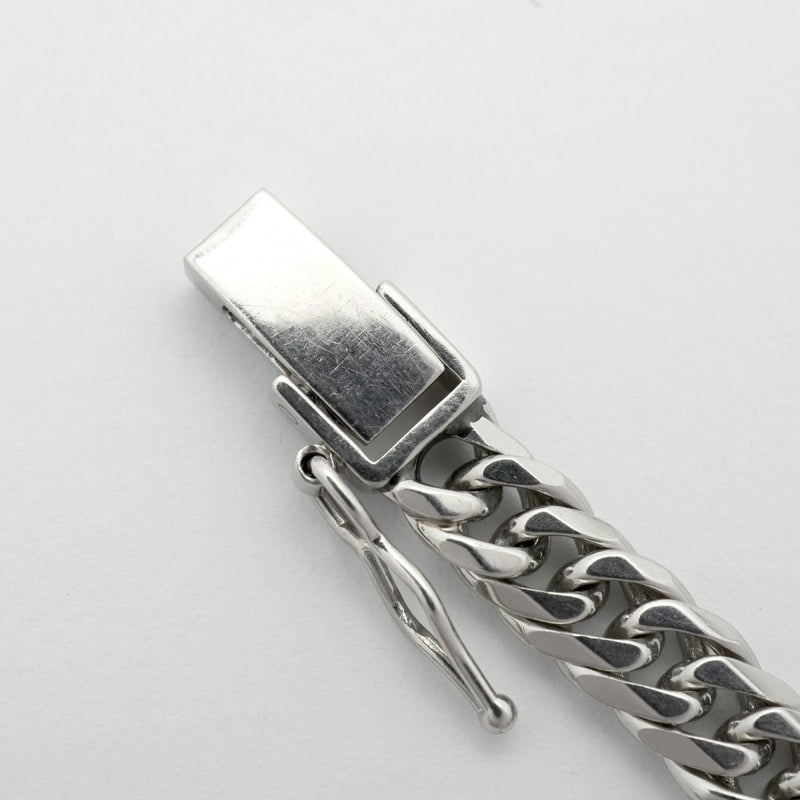 【6khe0007】喜平 ネックレス Pt850 プラチナ 6面 ダブル 51.8cm 49.7g キヘイ【中古】メンズ レディース ユニセックス