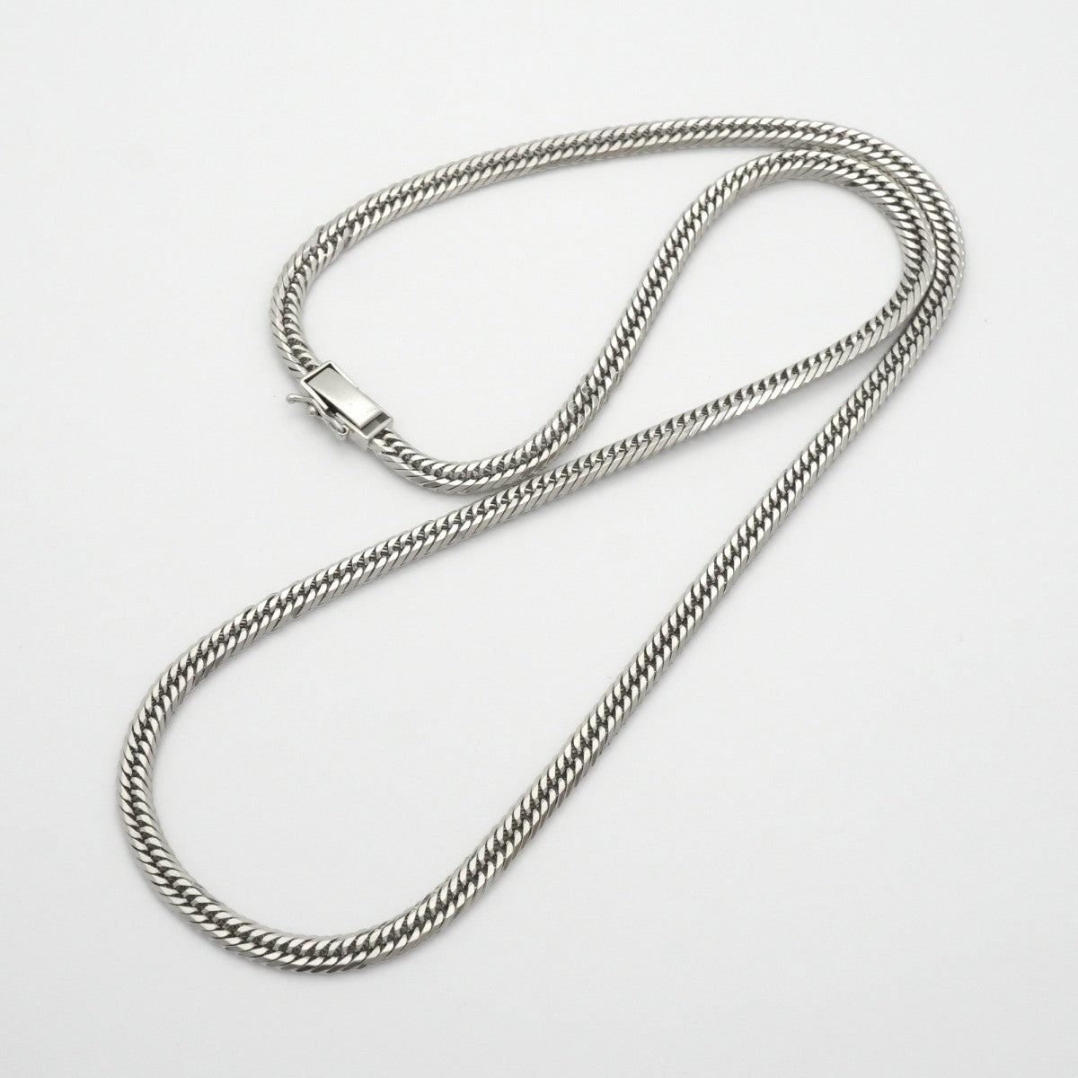 【6khe0008】喜平 ネックレス Pt850 プラチナ トリプル 12面 50.6cm 30.4g キヘイ【中古】メンズ レディース ユニセックス