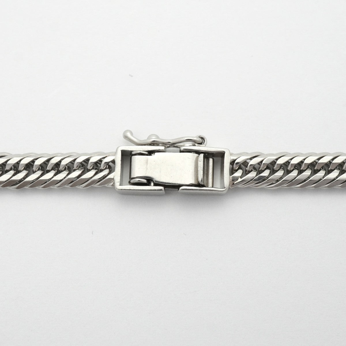 【6khe0008】喜平 ネックレス Pt850 プラチナ トリプル 12面 50.6cm 30.4g キヘイ【中古】メンズ レディース ユニセックス