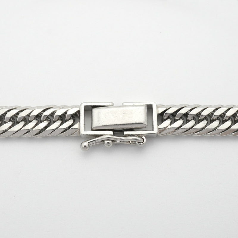 【6khe0009】喜平 ブレスレット Pt850 プラチナ トリプル 12面 20.3cm 20.8g キヘイ【中古】メンズ レディース ユニセックス