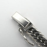 【6khe0009】喜平 ブレスレット Pt850 プラチナ トリプル 12面 20.3cm 20.8g キヘイ【中古】メンズ レディース ユニセックス