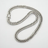 【6khe0010】喜平 ネックレス Pt850 プラチナ 6面 ダブル 50.6cm 152.3g キヘイ【中古】メンズ レディース ユニセックス