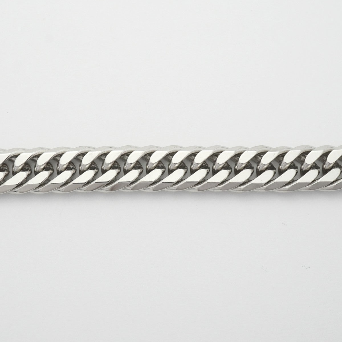 【6khe0010】喜平 ネックレス Pt850 プラチナ 6面 ダブル 50.6cm 152.3g キヘイ【中古】メンズ レディース ユニセックス