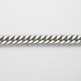 【6khe0010】喜平 ネックレス Pt850 プラチナ 6面 ダブル 50.6cm 152.3g キヘイ【中古】メンズ レディース ユニセックス
