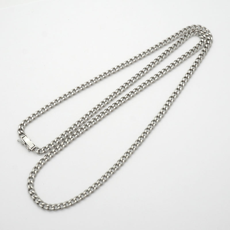 【6khe0011】喜平 ネックレス Pt850 プラチナ 8面 シングル 66.6cm 49g キヘイ【中古】メンズ レディース ユニセックス
