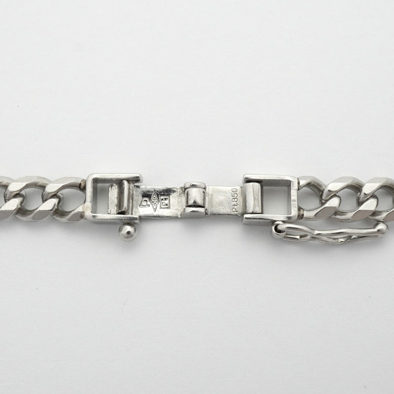 【6khe0011】喜平 ネックレス Pt850 プラチナ 8面 シングル 66.6cm 49g キヘイ【中古】メンズ レディース ユニセックス