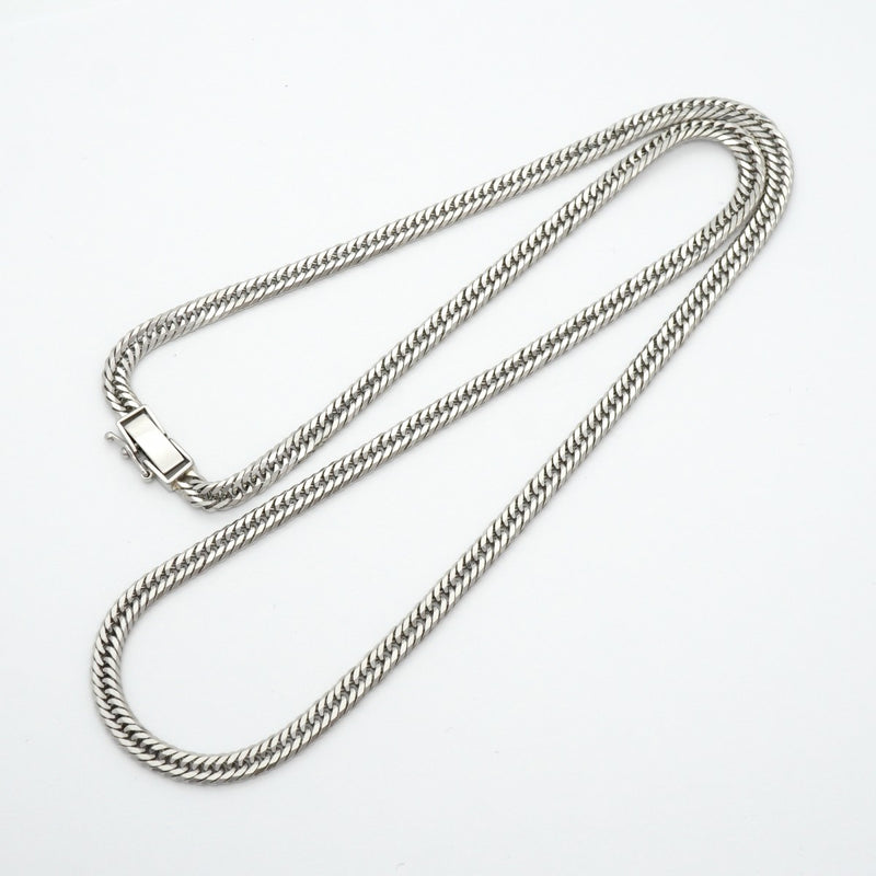 【6khe0016】喜平 ネックレス Pt850 プラチナ トリプル 12面 52.3cm 29.9g キヘイ【中古】メンズ レディース ユニセックス
