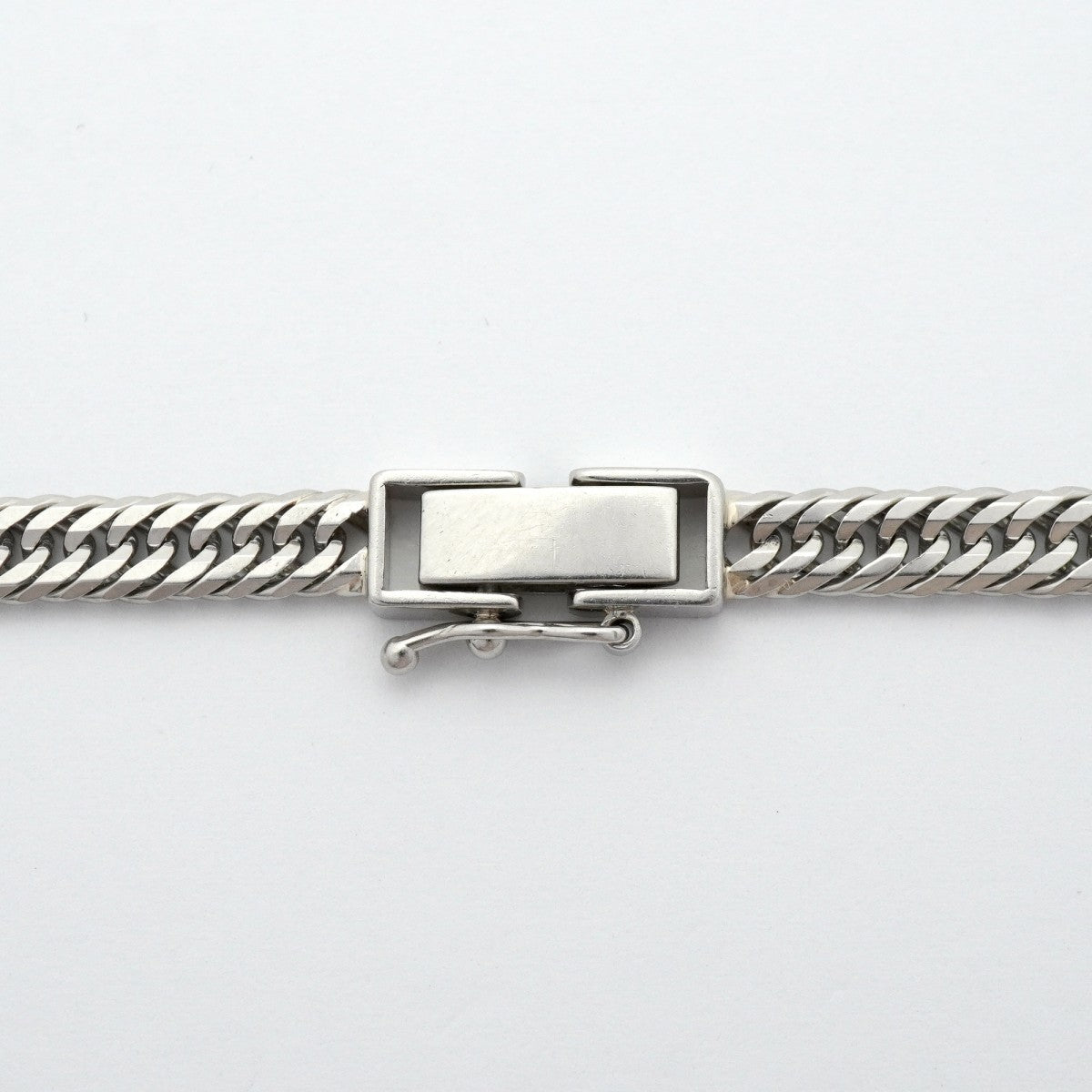 【6khe0016】喜平 ネックレス Pt850 プラチナ トリプル 12面 52.3cm 29.9g キヘイ【中古】メンズ レディース ユニセックス