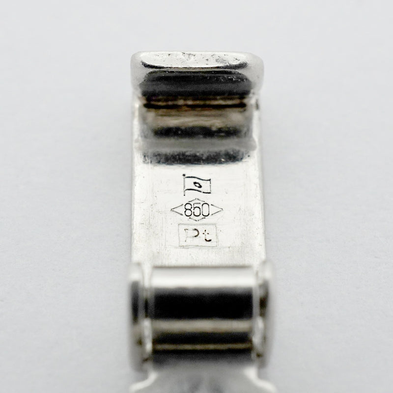 【6khe0016】喜平 ネックレス Pt850 プラチナ トリプル 12面 52.3cm 29.9g キヘイ【中古】メンズ レディース ユニセックス