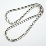 【6khe0018】喜平 ネックレス Pt850 プラチナ 6面 ダブル 61.3cm 100g キヘイ【中古】メンズ レディース ユニセックス