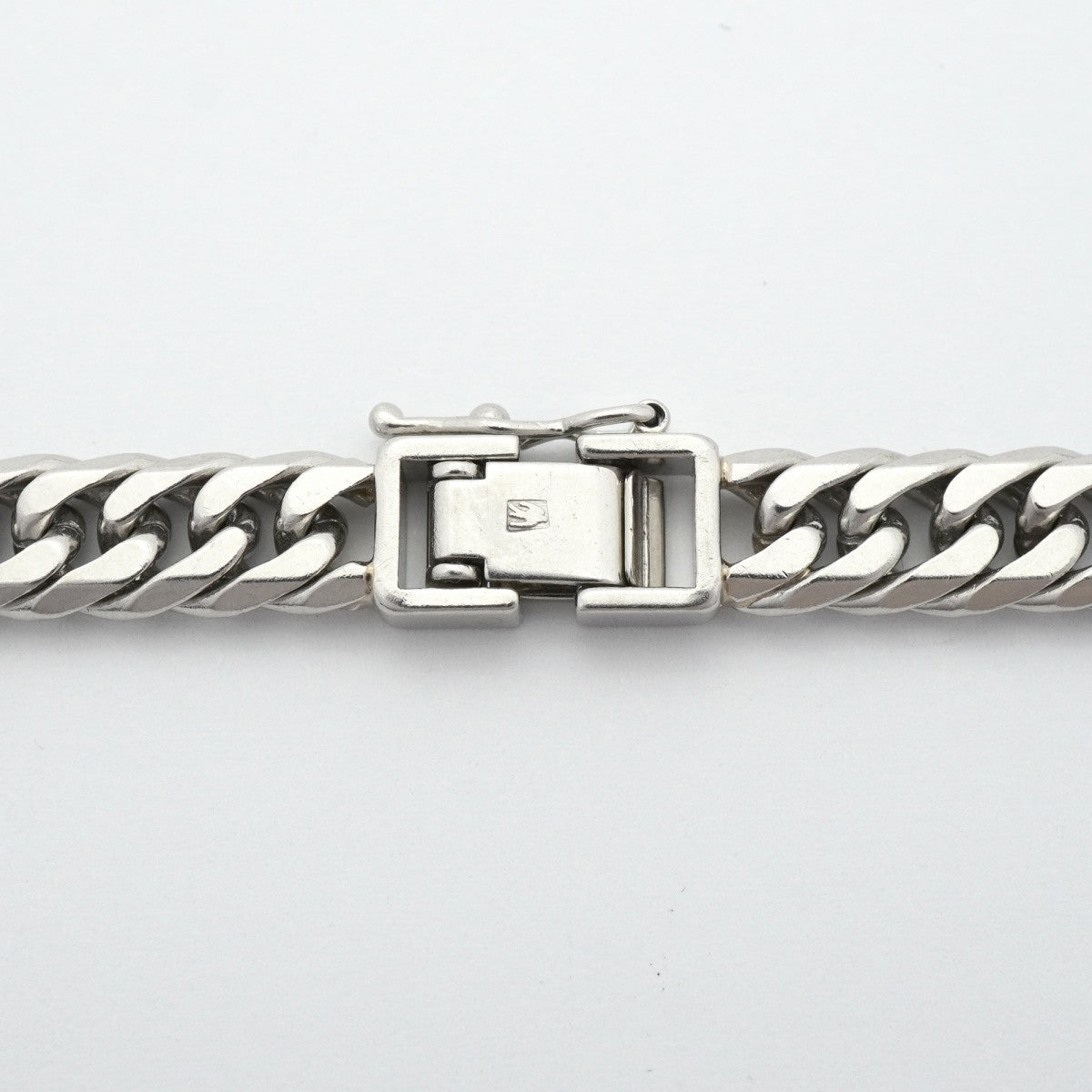 【6khe0018】喜平 ネックレス Pt850 プラチナ 6面 ダブル 61.3cm 100g キヘイ【中古】メンズ レディース ユニセックス