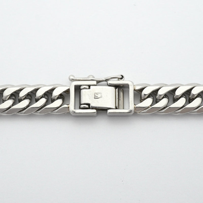 【6khe0018】喜平 ネックレス Pt850 プラチナ 6面 ダブル 61.3cm 100g キヘイ【中古】メンズ レディース ユニセックス