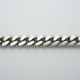 【6khe0023】喜平 ブレスレット Pt850 プラチナ 2面 シングル 20.5cm 50.5g キヘイ【中古】メンズ レディース ユニセックス
