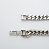 【6khe0023】喜平 ブレスレット Pt850 プラチナ 2面 シングル 20.5cm 50.5g キヘイ【中古】メンズ レディース ユニセックス