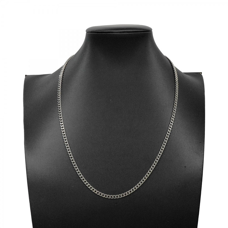 【6khe0025】喜平 ネックレス Pt850 プラチナ 2面 シングル 50.6cm 30.2g キヘイ【中古】メンズ レディース ユニセックス