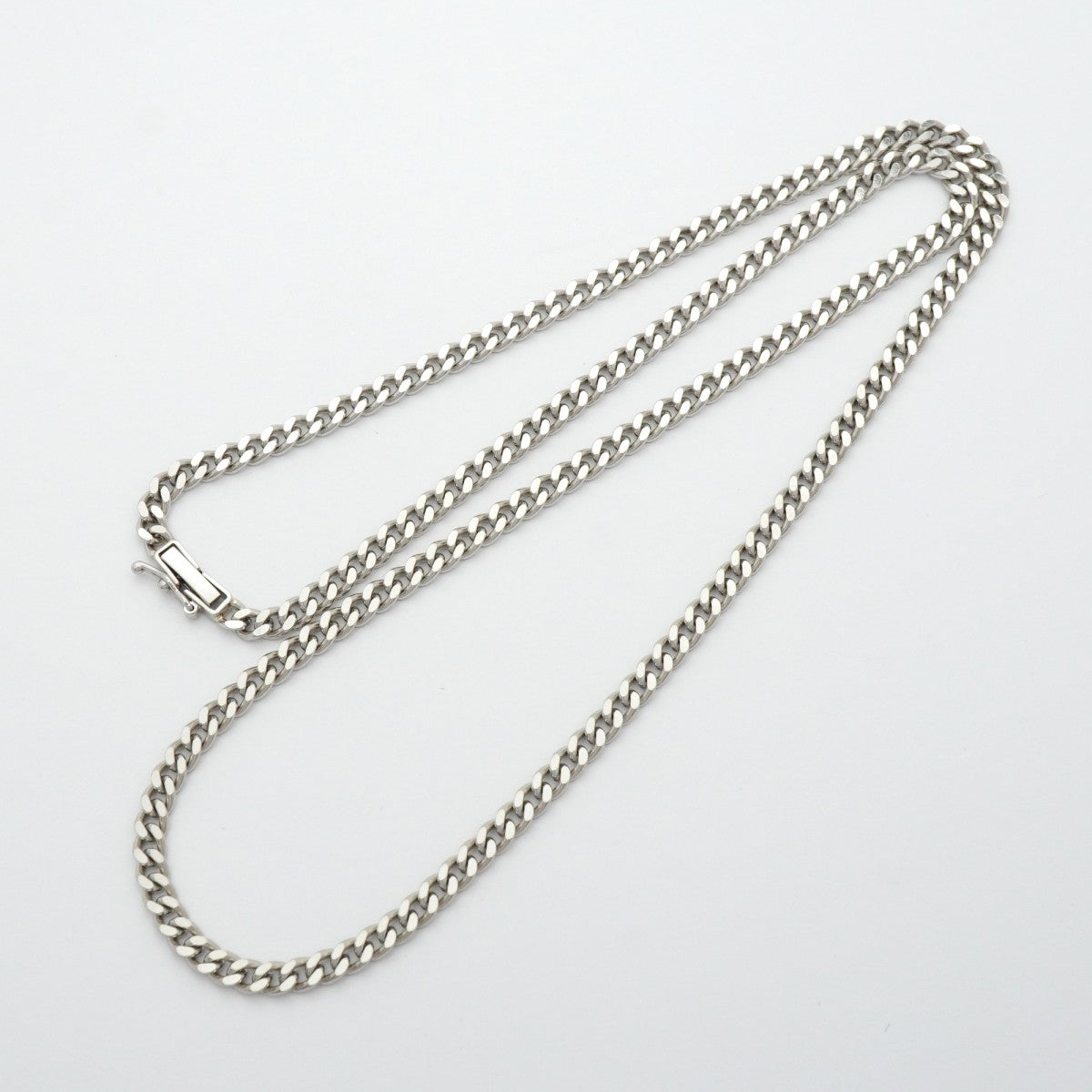【6khe0025】喜平 ネックレス Pt850 プラチナ 2面 シングル 50.6cm 30.2g キヘイ【中古】メンズ レディース ユニセックス