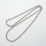 【6khe0025】喜平 ネックレス Pt850 プラチナ 2面 シングル 50.6cm 30.2g キヘイ【中古】メンズ レディース ユニセックス