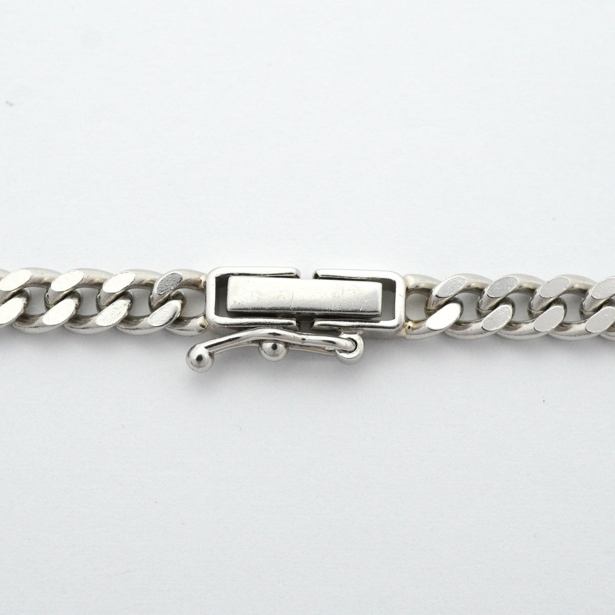【6khe0025】喜平 ネックレス Pt850 プラチナ 2面 シングル 50.6cm 30.2g キヘイ【中古】メンズ レディース ユニセックス