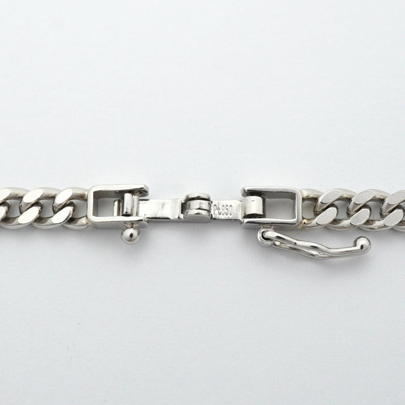 【6khe0025】喜平 ネックレス Pt850 プラチナ 2面 シングル 50.6cm 30.2g キヘイ【中古】メンズ レディース ユニセックス