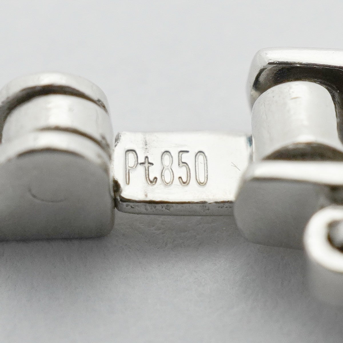 【6khe0025】喜平 ネックレス Pt850 プラチナ 2面 シングル 50.6cm 30.2g キヘイ【中古】メンズ レディース ユニセックス