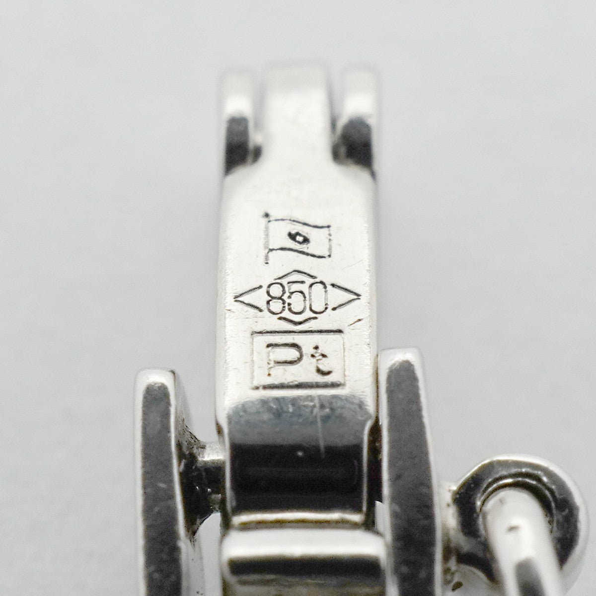 【6khe0025】喜平 ネックレス Pt850 プラチナ 2面 シングル 50.6cm 30.2g キヘイ【中古】メンズ レディース ユニセックス