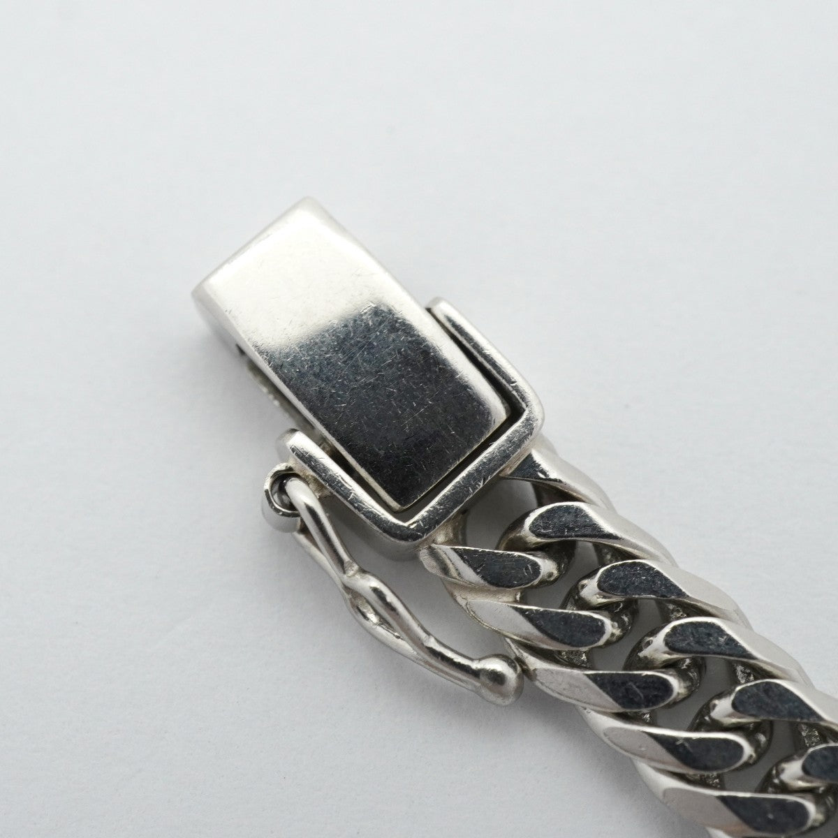 【6khe0026】喜平 ネックレス Pt850 プラチナ 6面 ダブル 50.8cm 50.6g キヘイ【中古】メンズ レディース ユニセックス