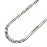 【6khe0026】喜平 ネックレス Pt850 プラチナ 6面 ダブル 50.8cm 50.6g キヘイ【中古】メンズ レディース ユニセックス